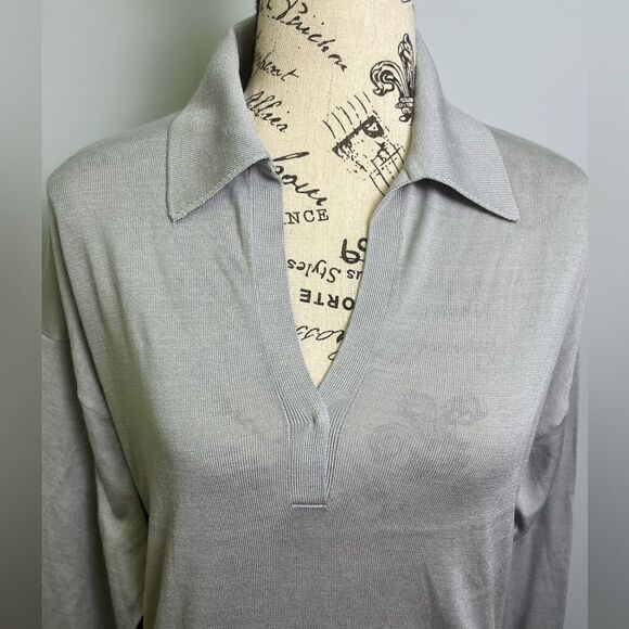 M.M.Lafleur The Leo Pullover - Silk Jersey NWT Size M - Picture 2 of 9